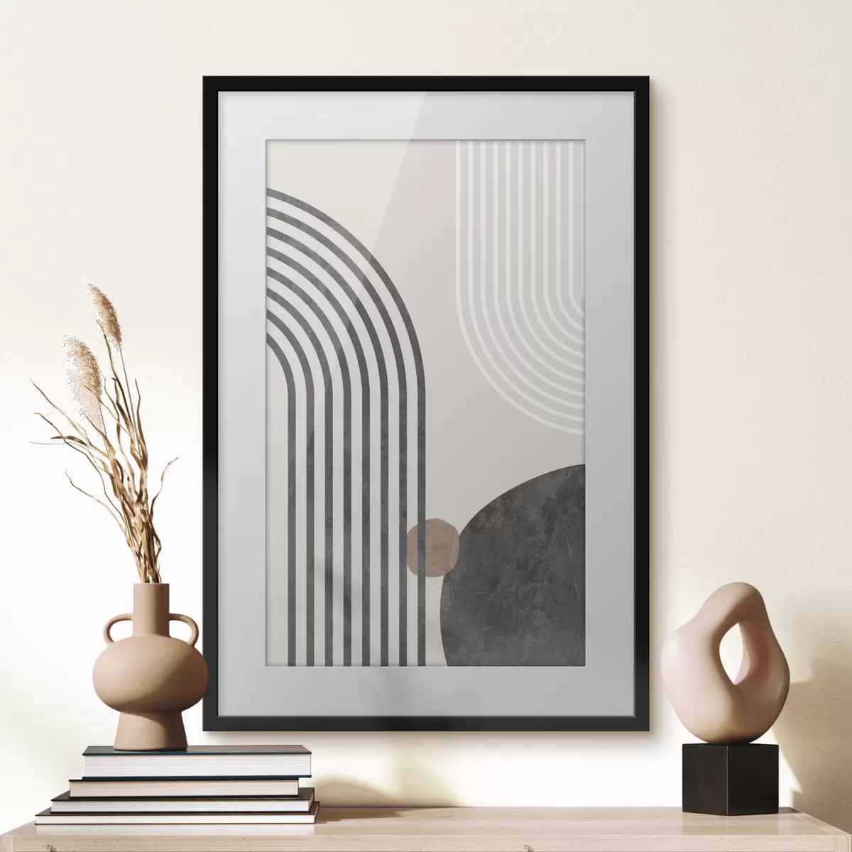 Poster Arcos en contraste f36493