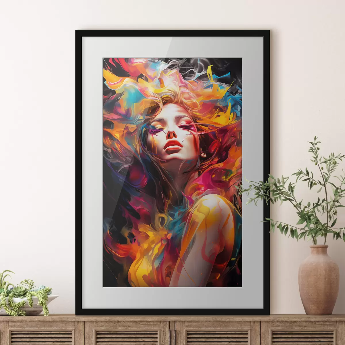 Poster Todos mis colores f36677