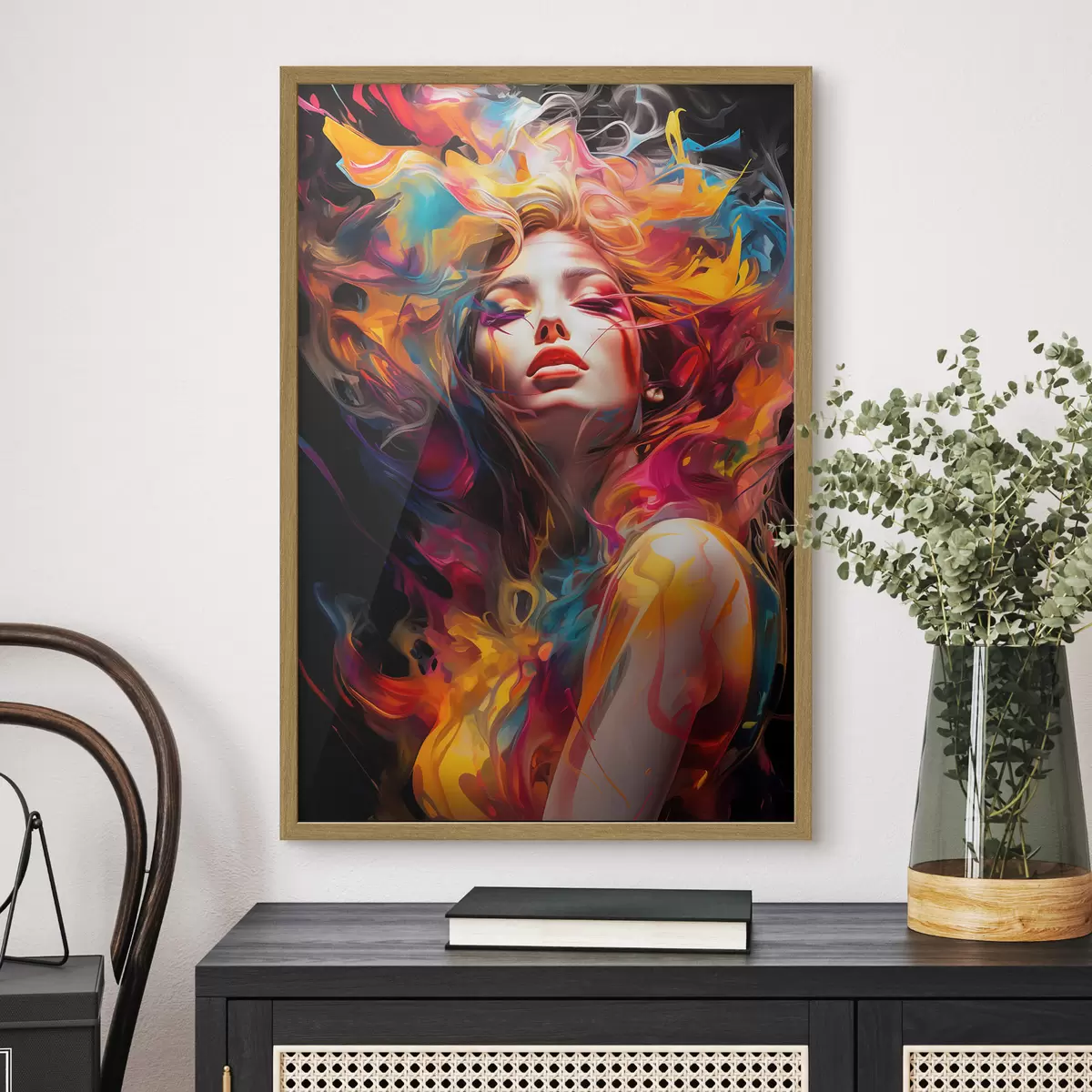 Poster Todos mis colores f36677