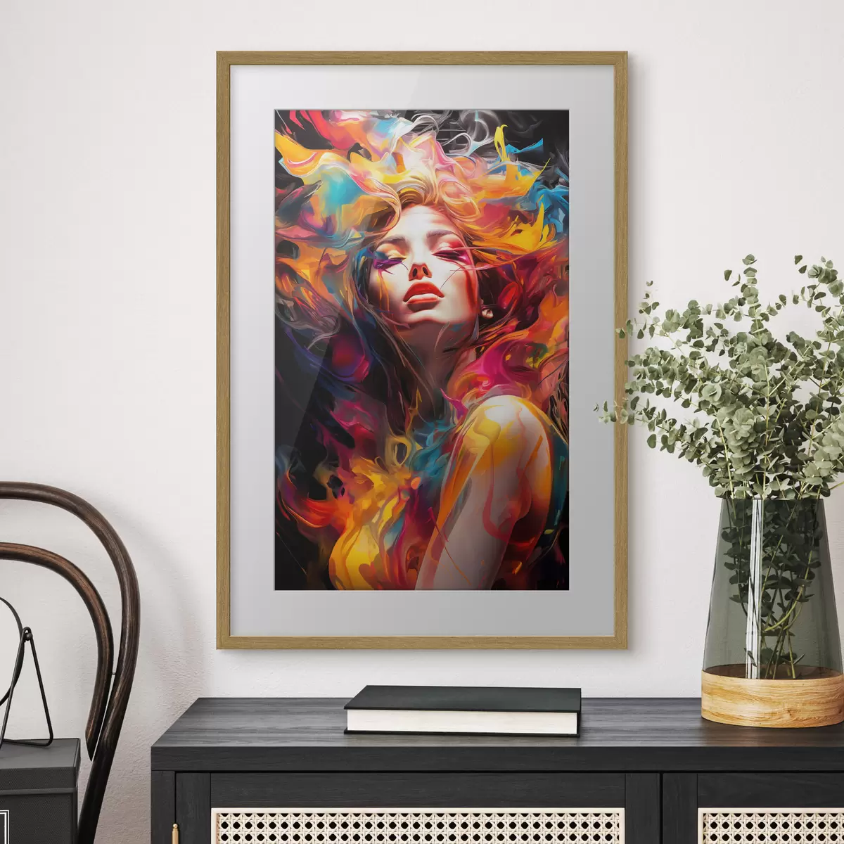 Poster Todos mis colores f36677