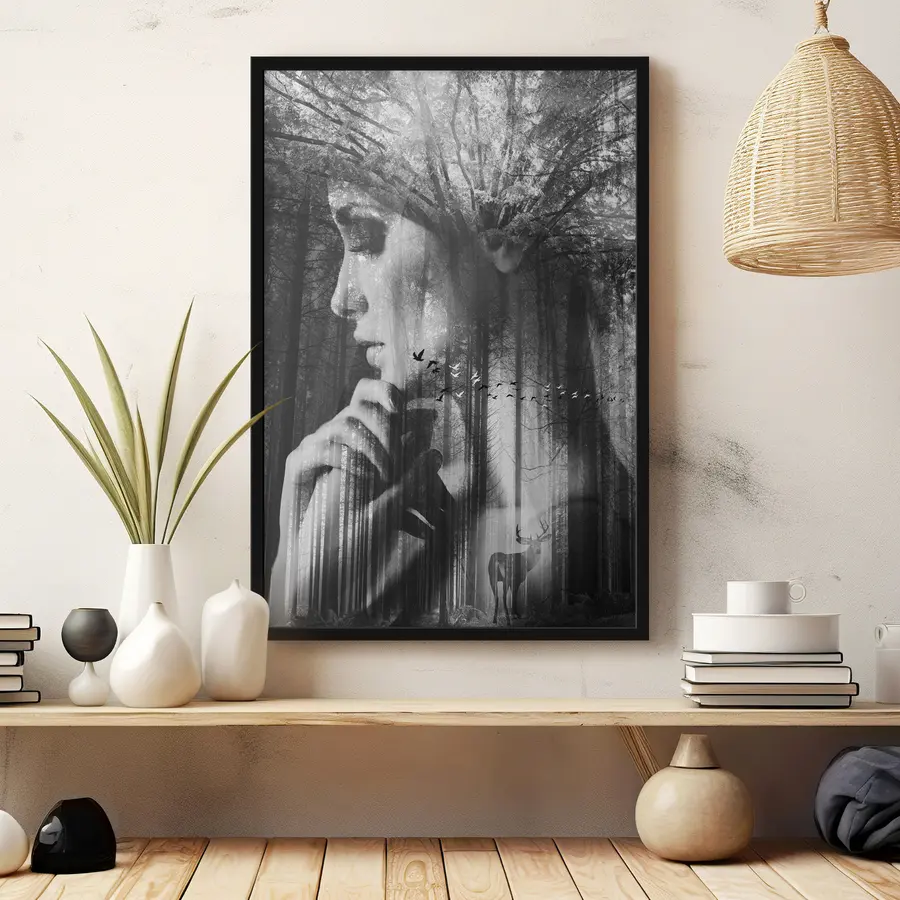 murales de pared Armonía de naturaleza y espíritu f02754