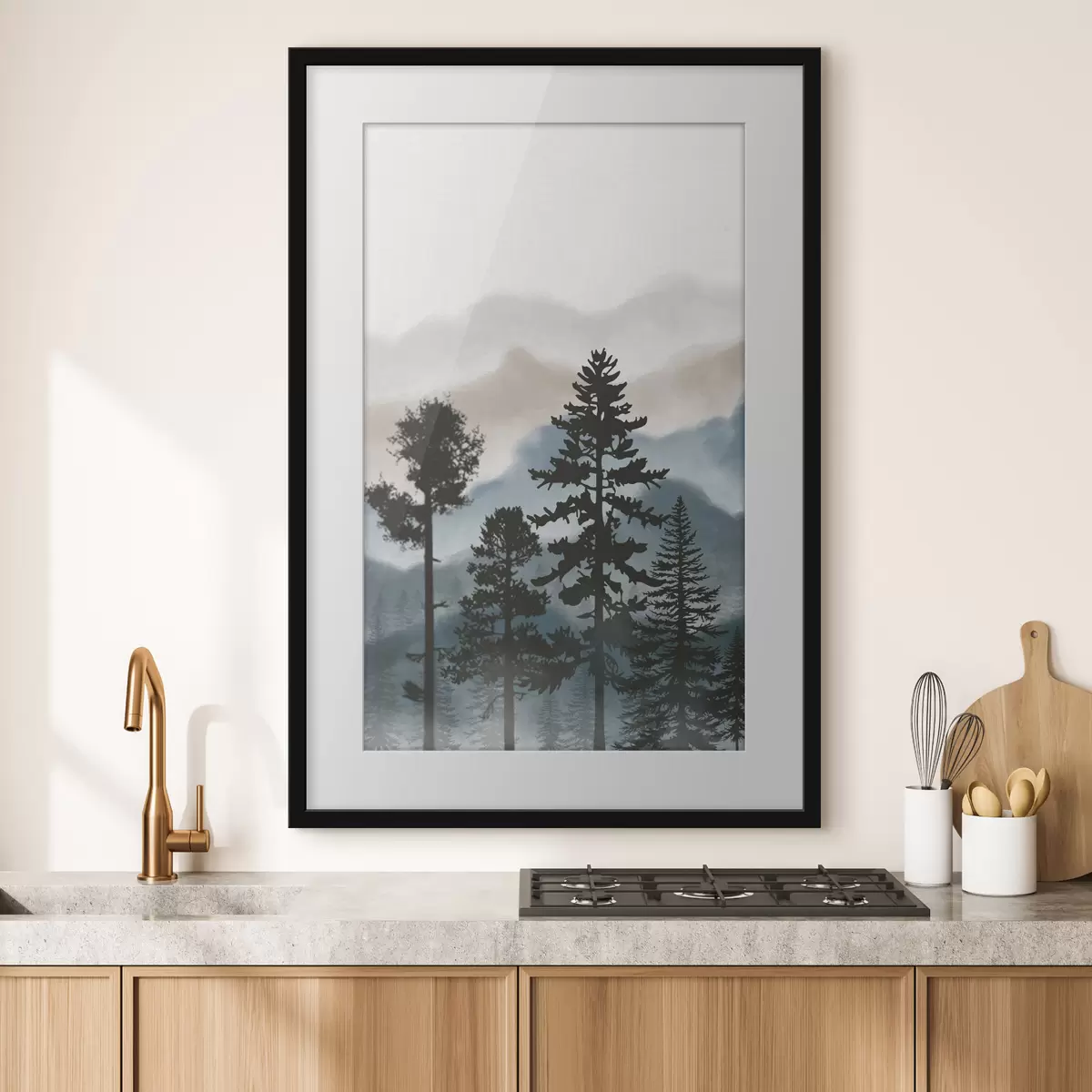 Poster Aliento de montaña f36605