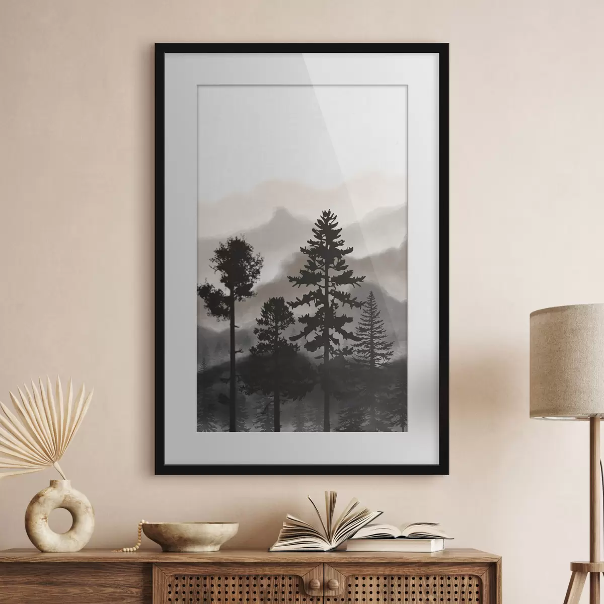 Poster Cumbres monocromas f36605v1