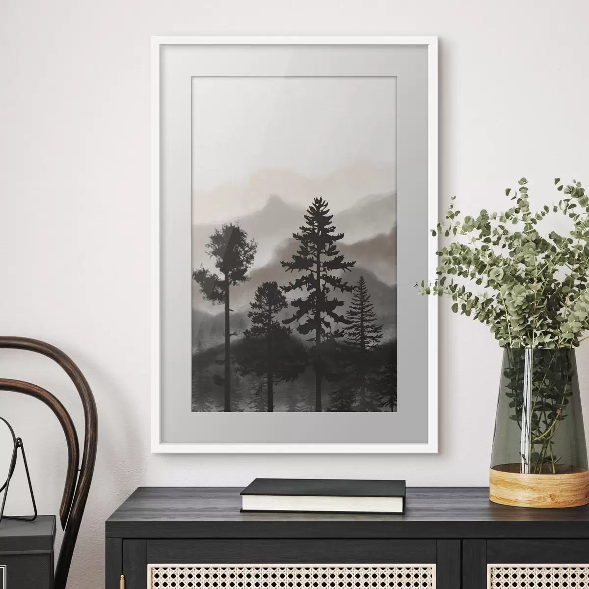 Poster Cumbres monocromas f36605v1