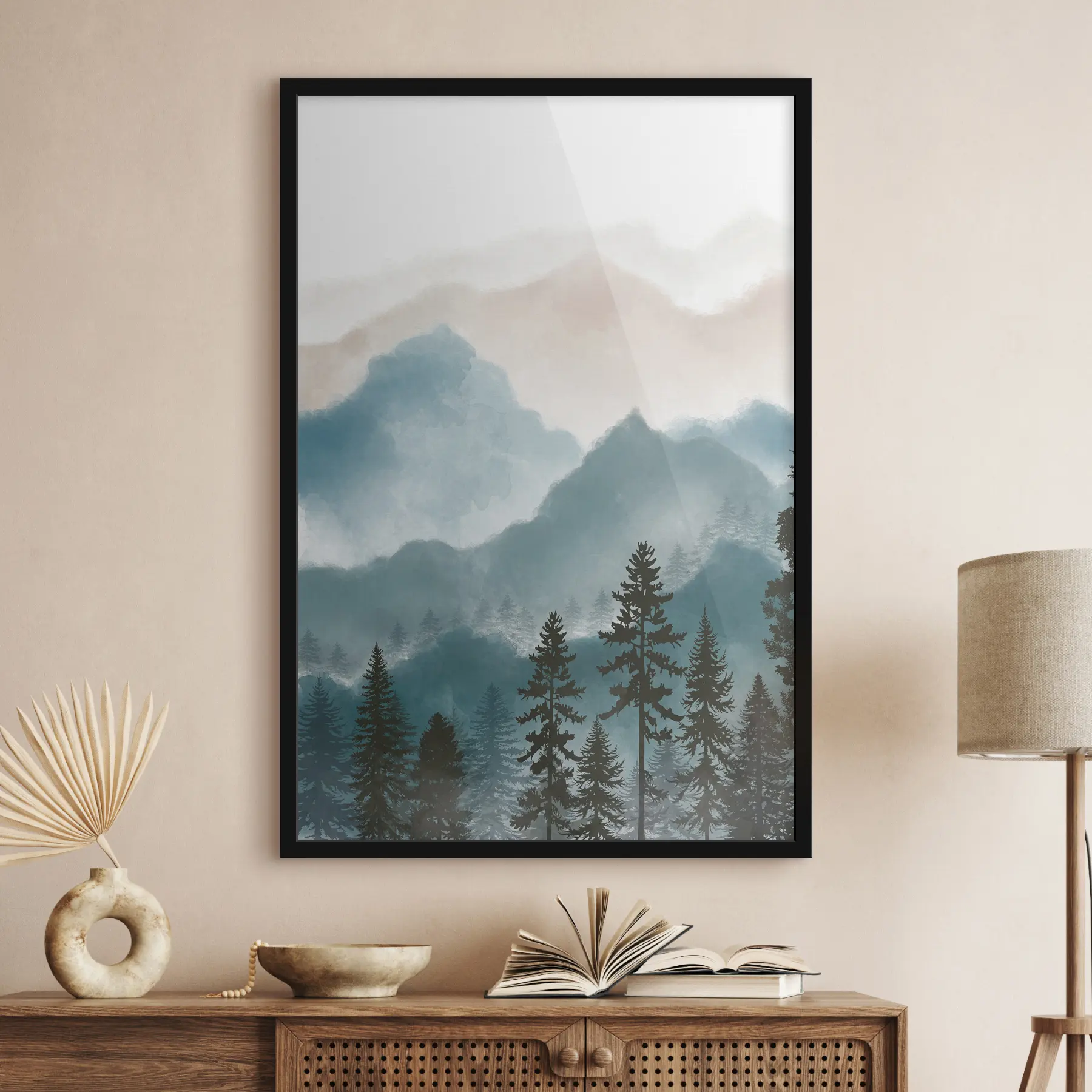 murales de pared Paisajes serenos y tranquilos paisajes montañosos f36607