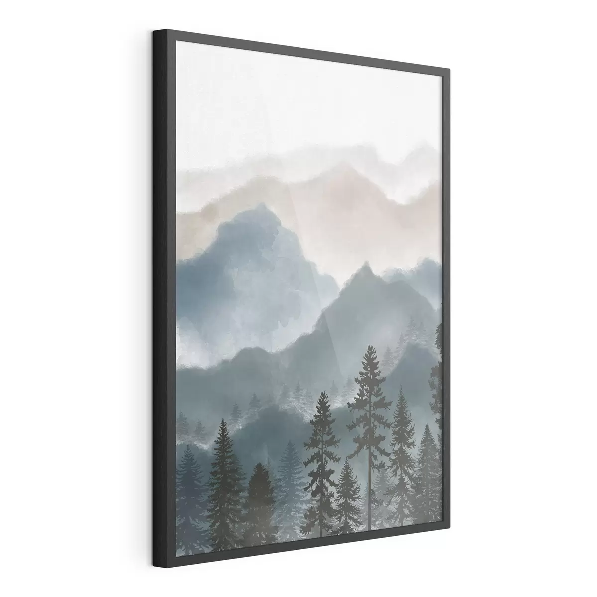 Poster Silencio del color montano f36607