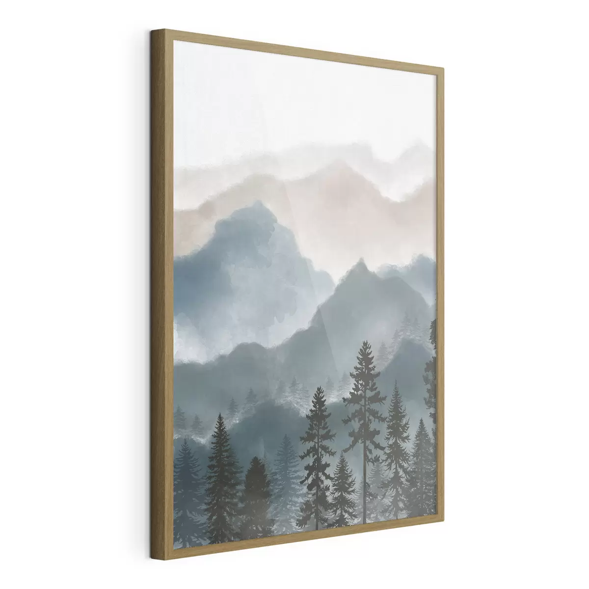 Poster Silencio del color montano f36607
