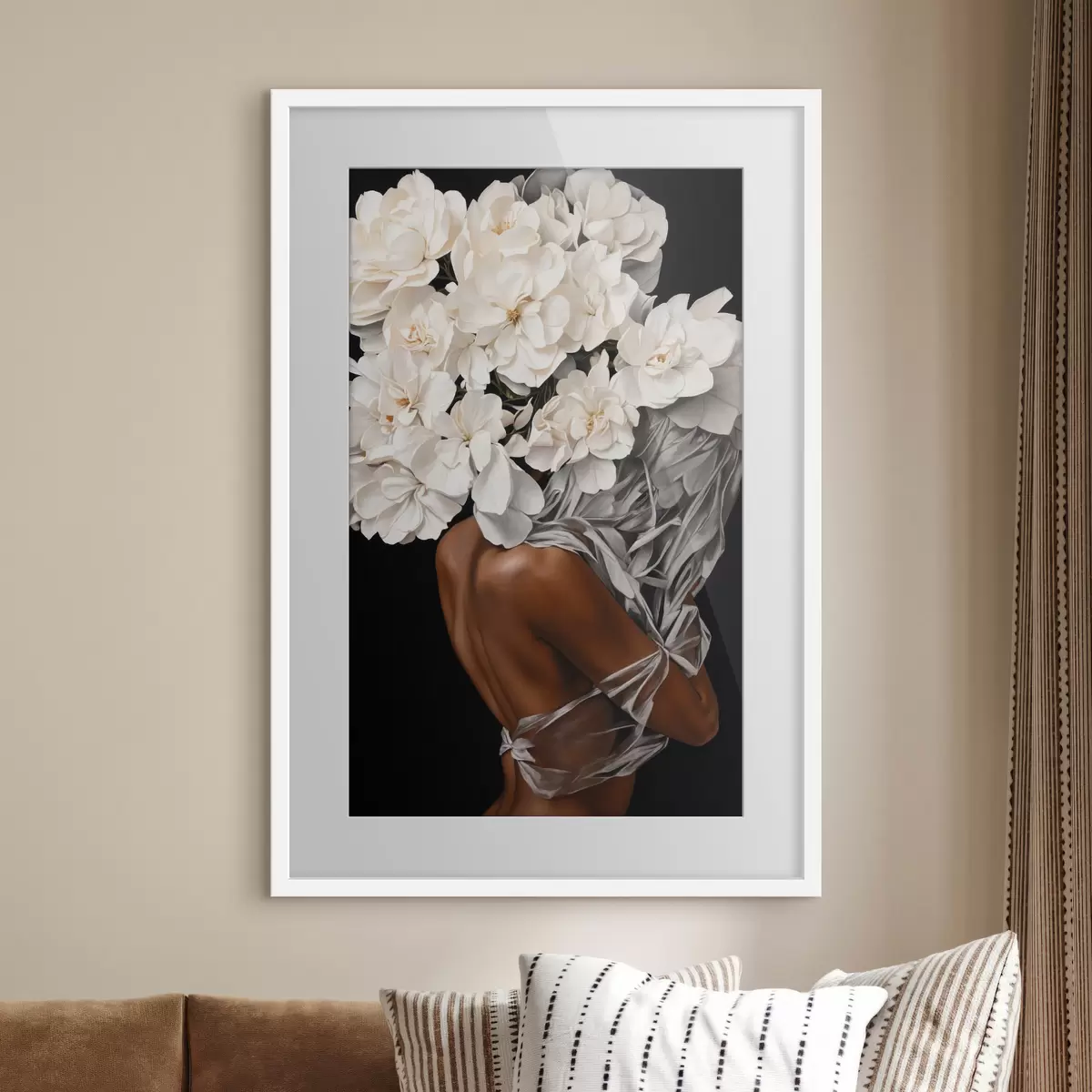 Poster Detrás de las flores f37163