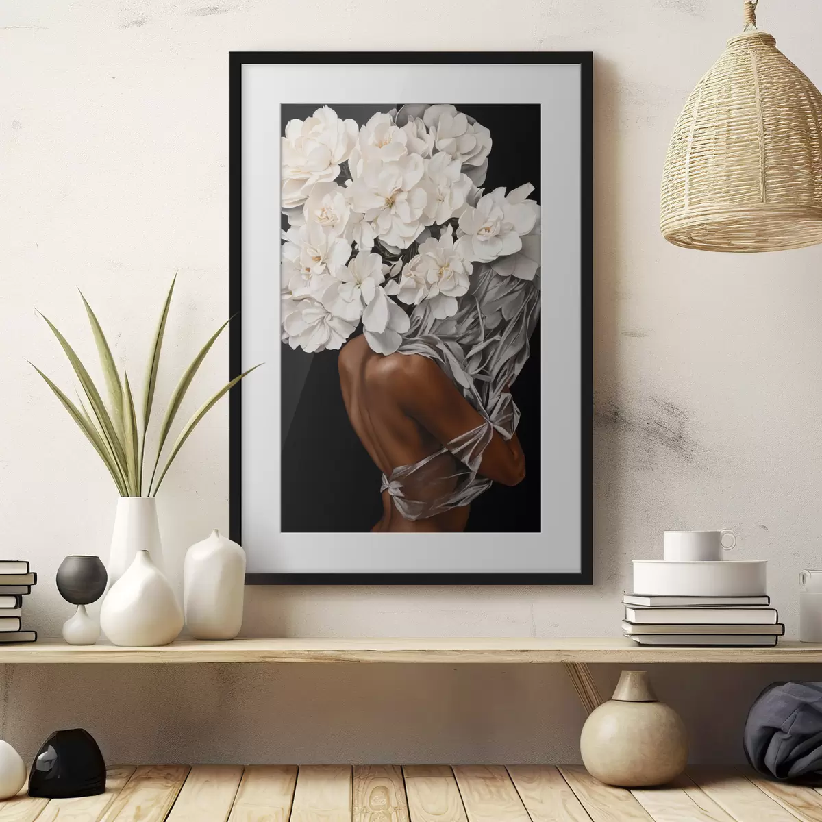 Poster Detrás de las flores f37163