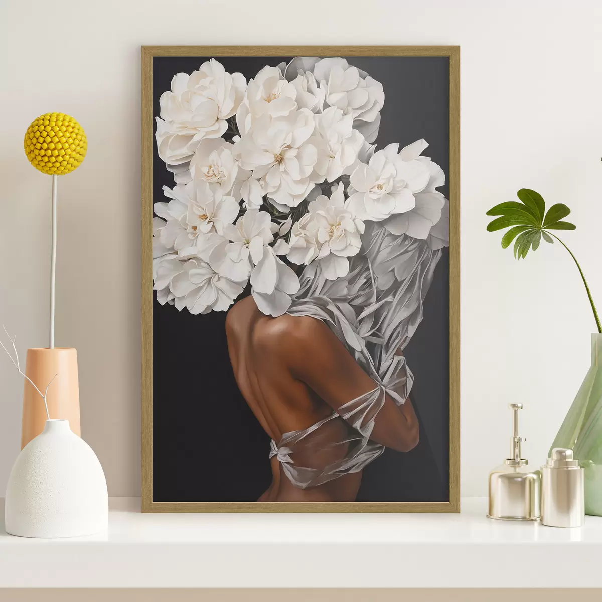 Poster Detrás de las flores f37163