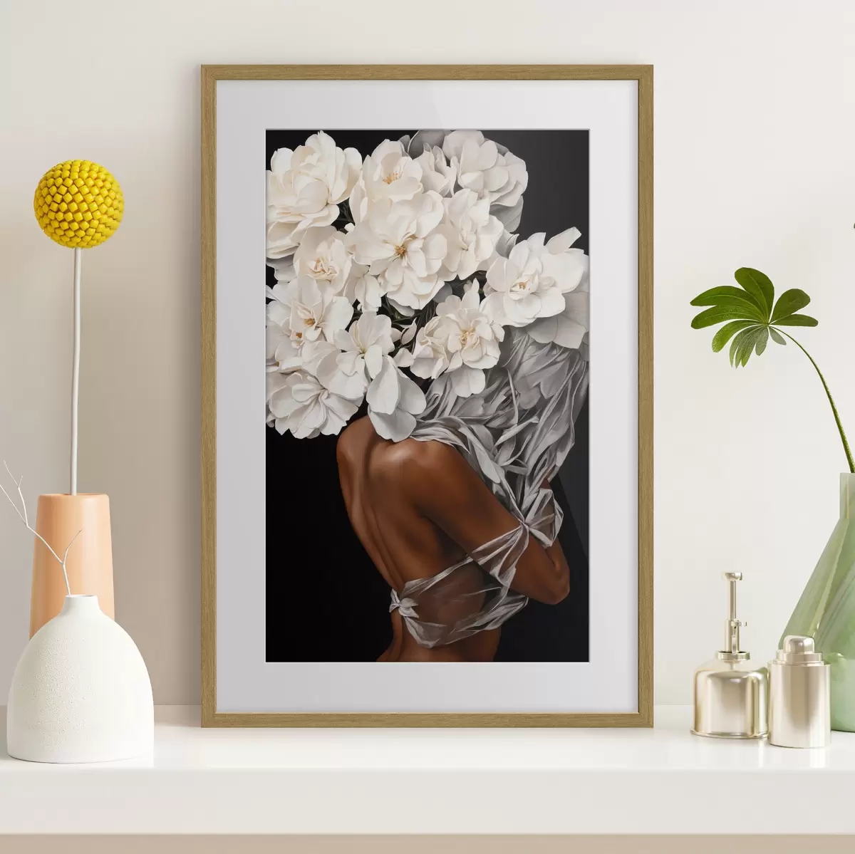 Poster Detrás de las flores f37163
