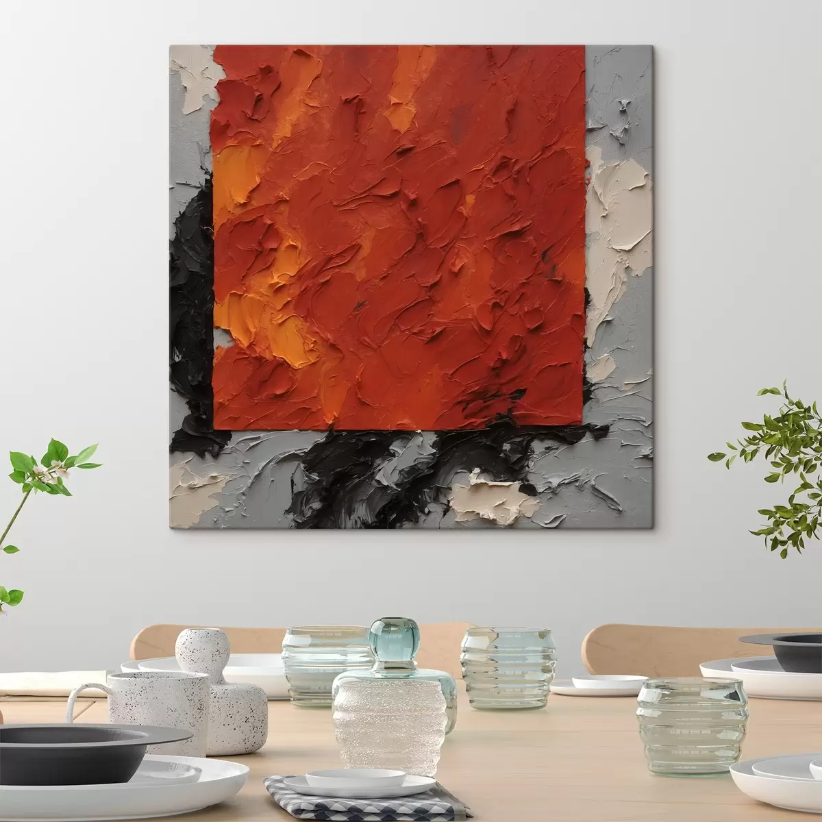 murales de pared Atrevidos tonos en armonía texturizada s37167