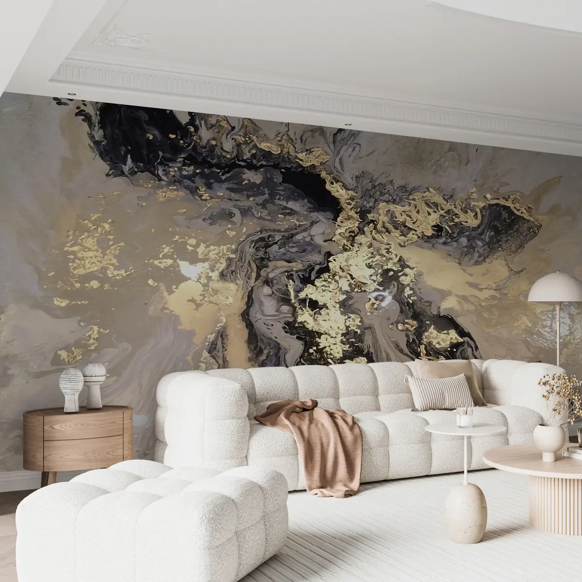 murales de pared Mármol negro u16941d2
