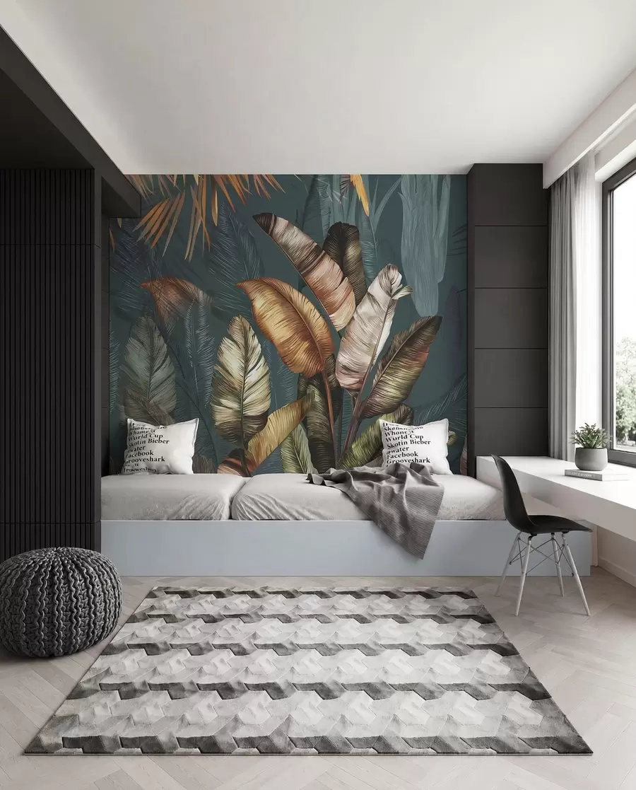 murales de pared Trópicos dorados I u50468d1