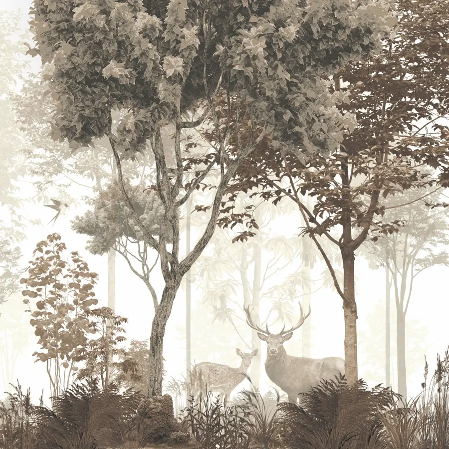 murales de pared Bosque mágico u72134d1