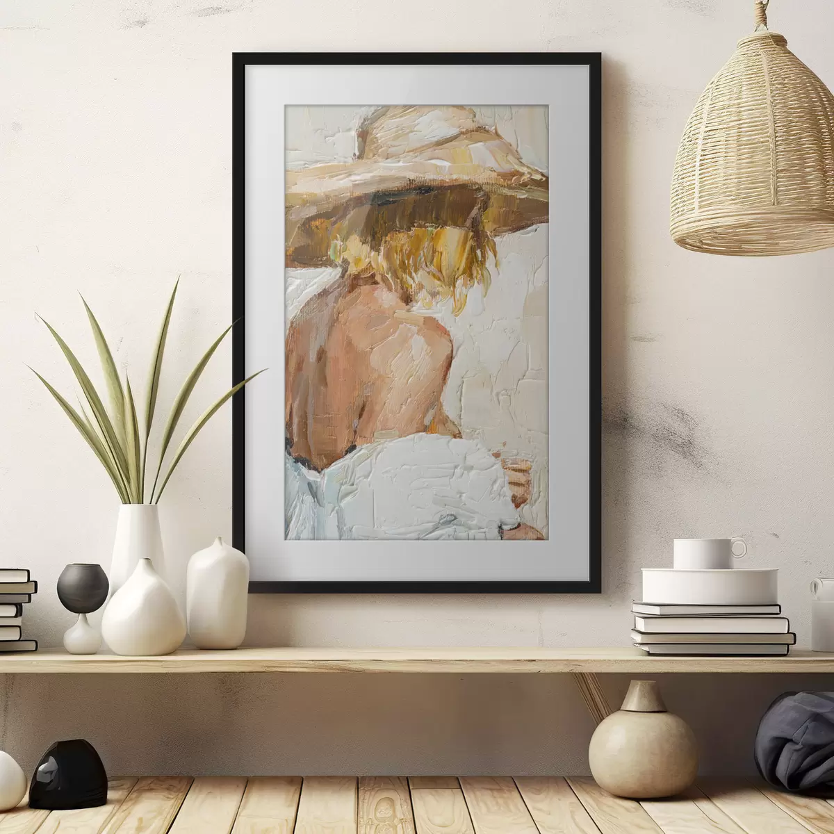 Poster Ociosos sueños de verano al sol f37061