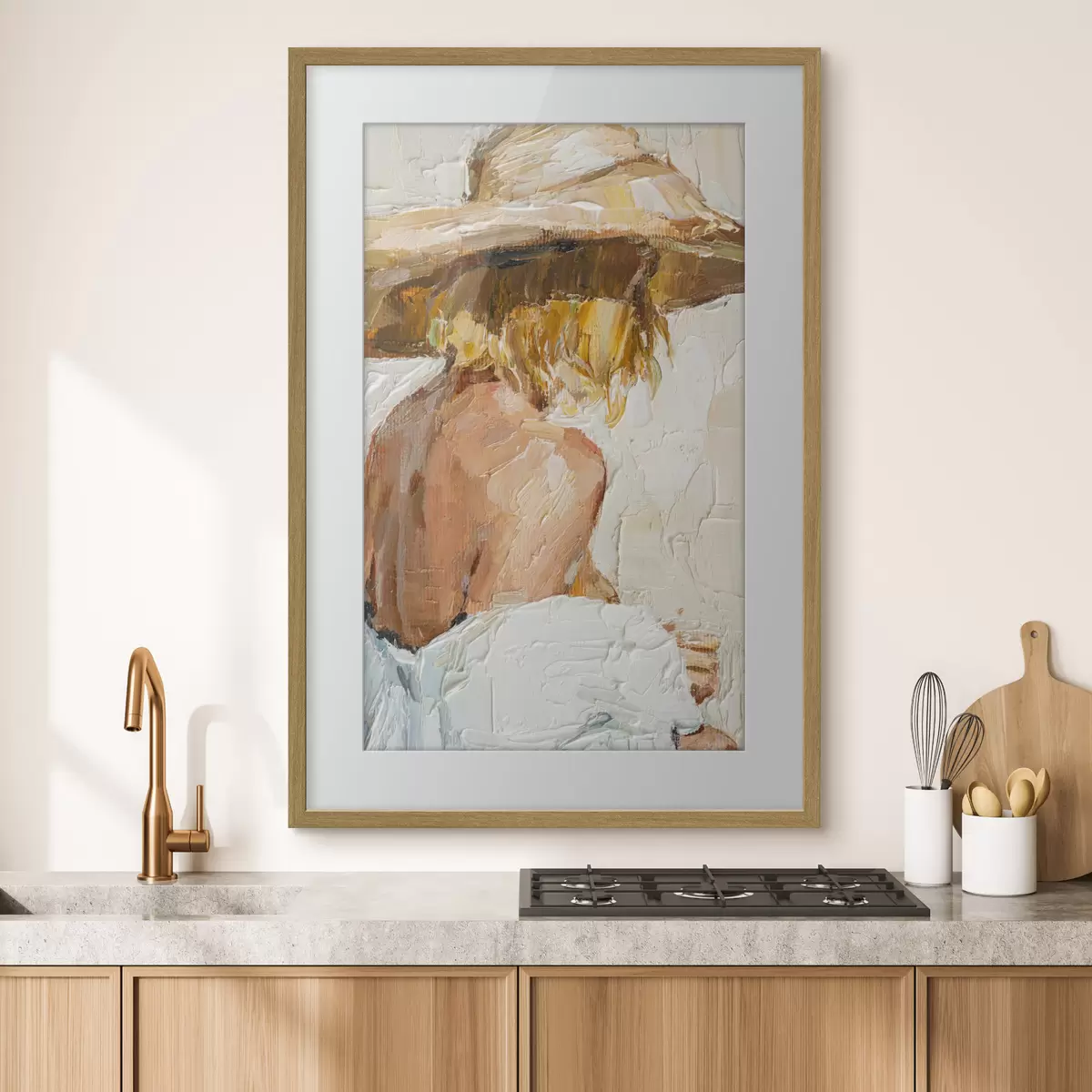 Poster Ociosos sueños de verano al sol f37061