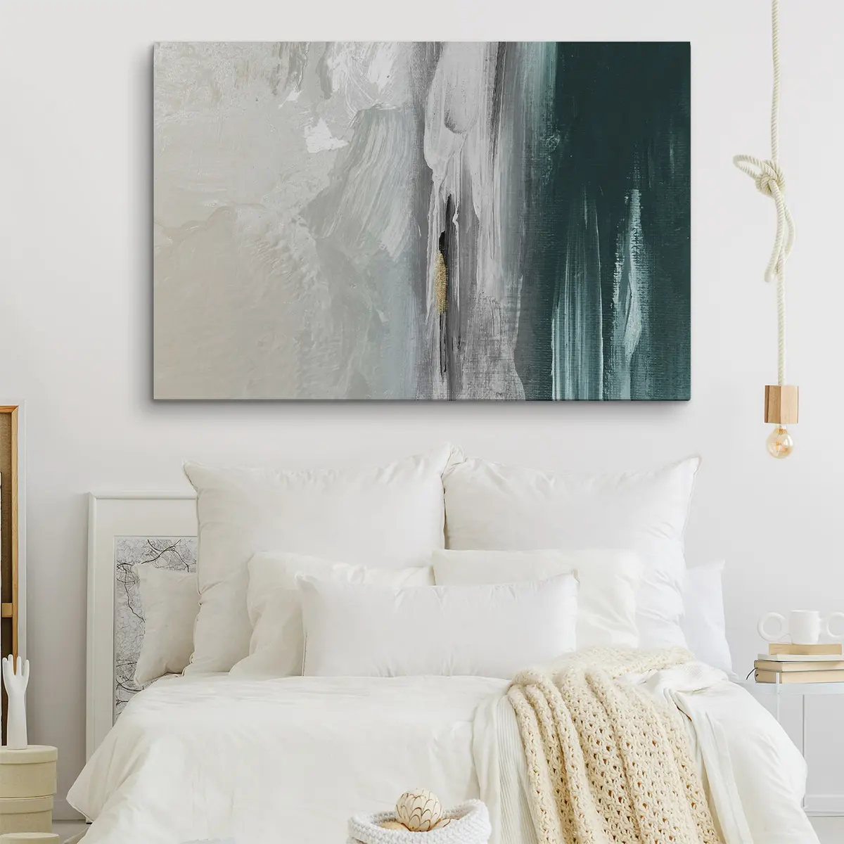 murales de pared Elegante juego de colores suaves s37158