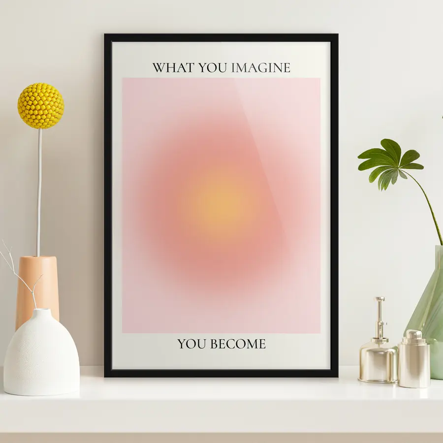 murales de pared Imagina y crea tu propia realidad f37352