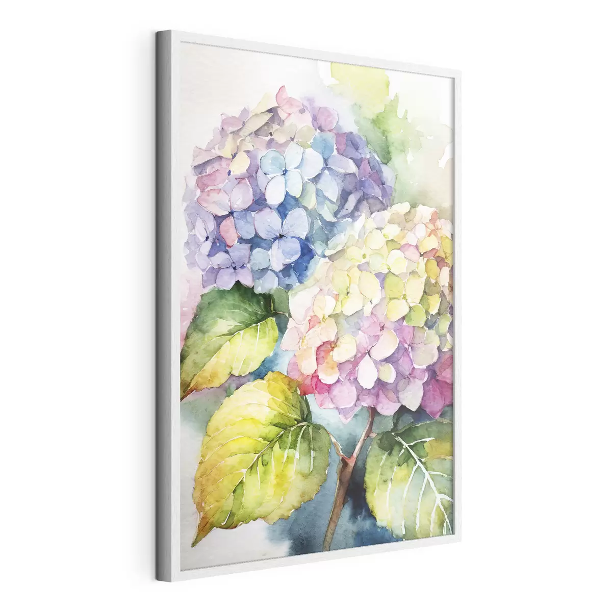 Poster Flores vibrantes en suaves tonos de acuarela f37342
