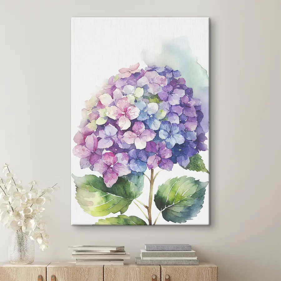 murales de pared Hermosas flores en tonos suaves s37344