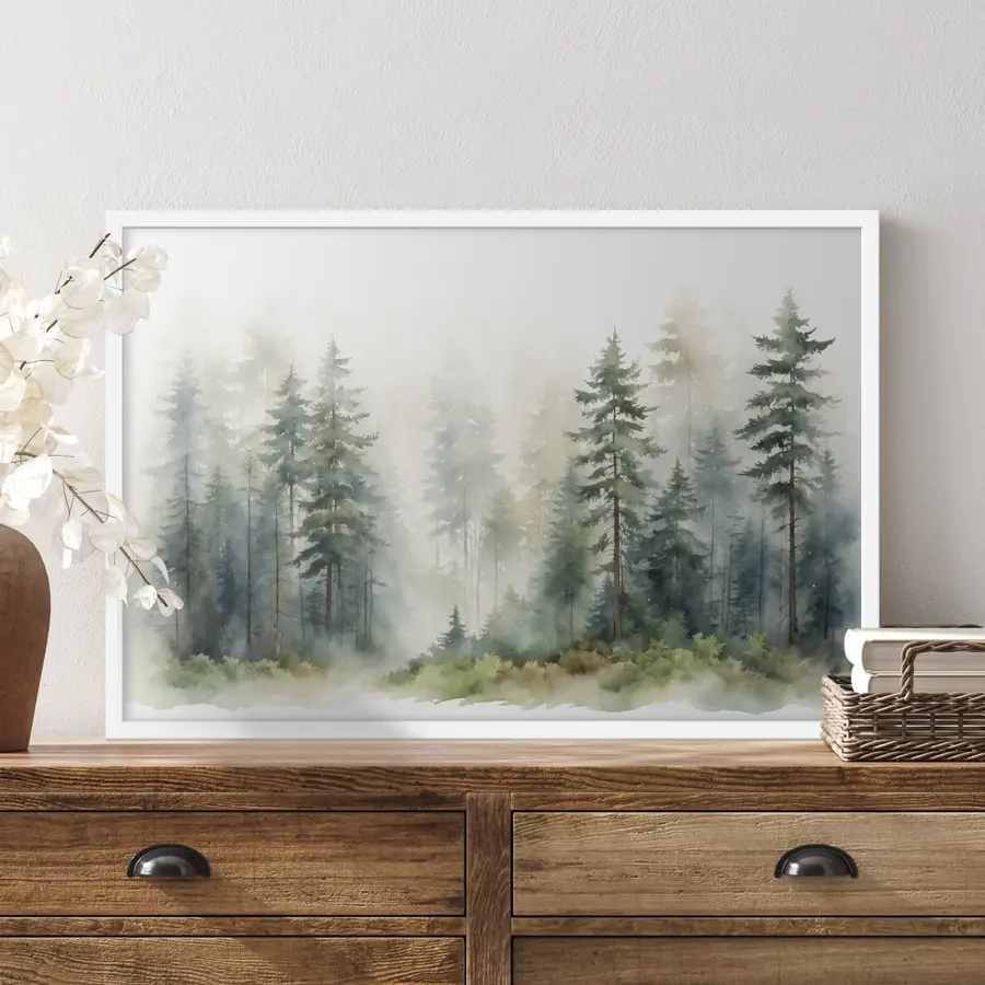 murales de pared Bosque entre sueños f37337