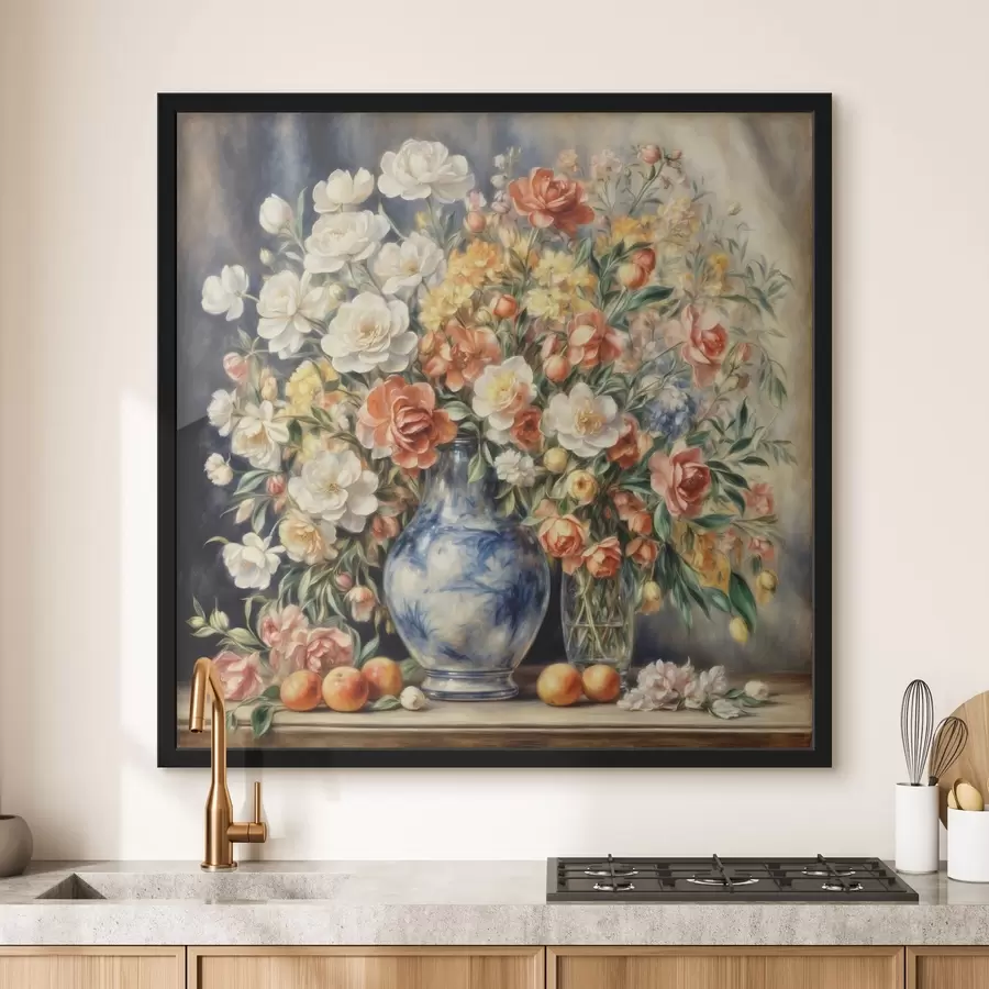 murales de pared Ramo de verano al estilo de Auguste Renoir f37436