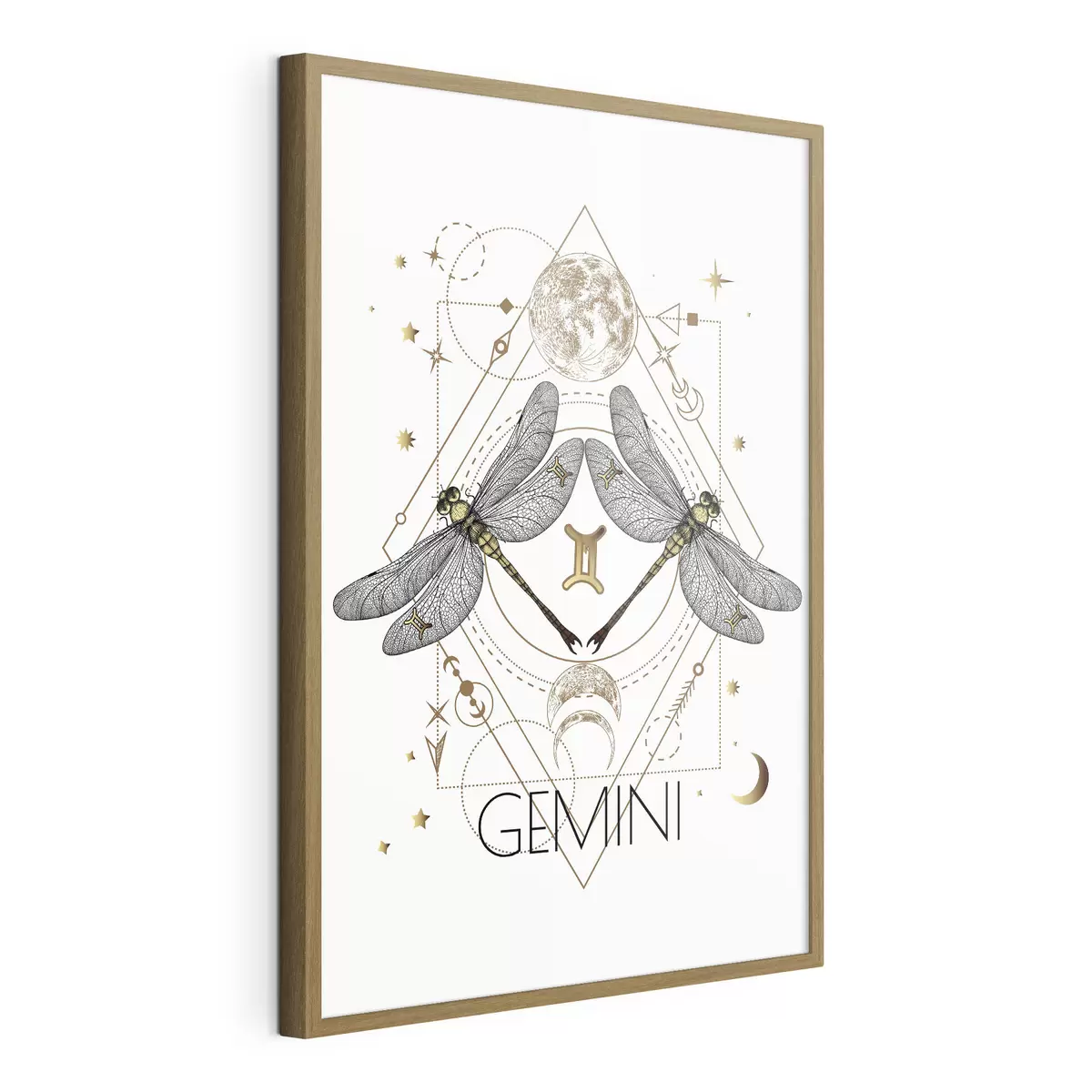 Poster Géminis entre estrellas f36515