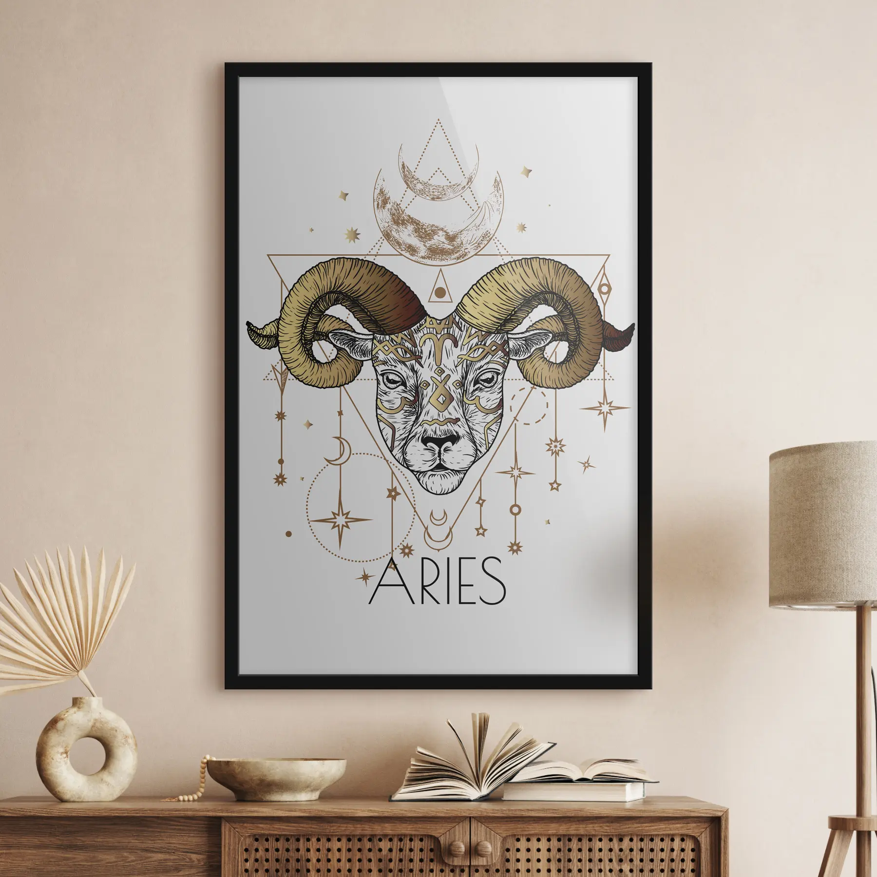 murales de pared Carnero celestial del zodíaco f37183