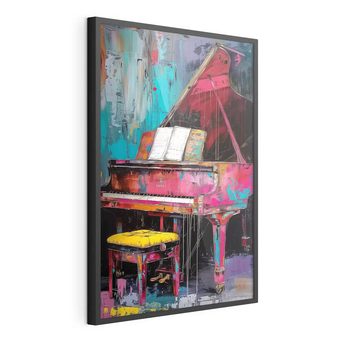 Poster El piano carmesí f37458