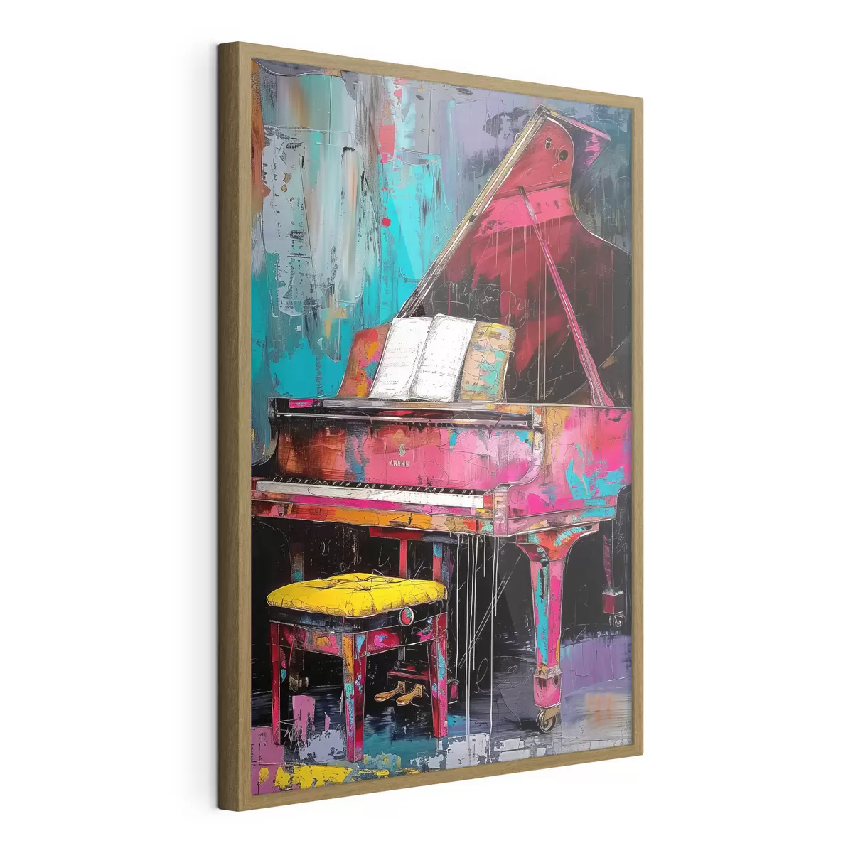 Poster El piano carmesí f37458