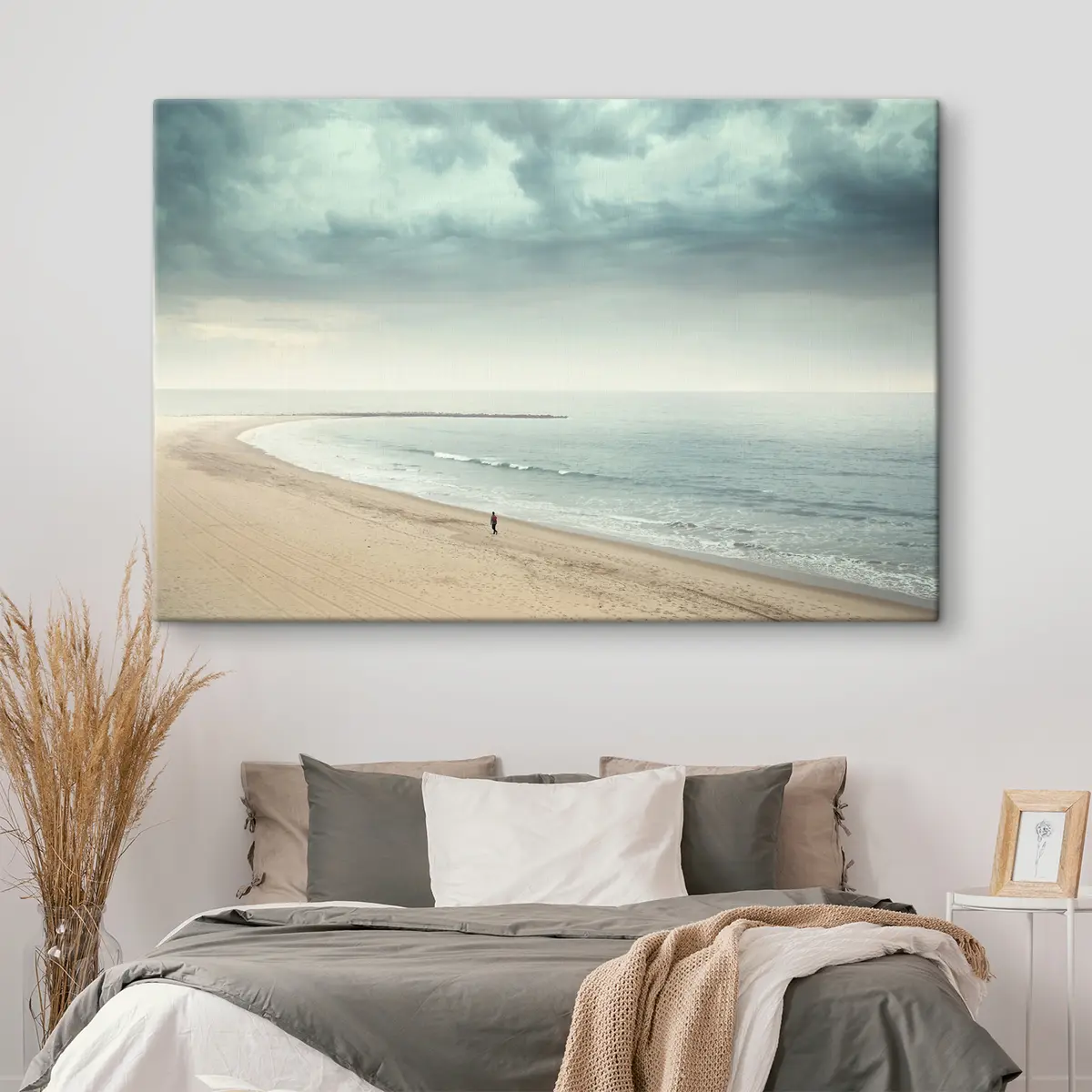 murales de pared Soledad en la tranquila orilla s37470