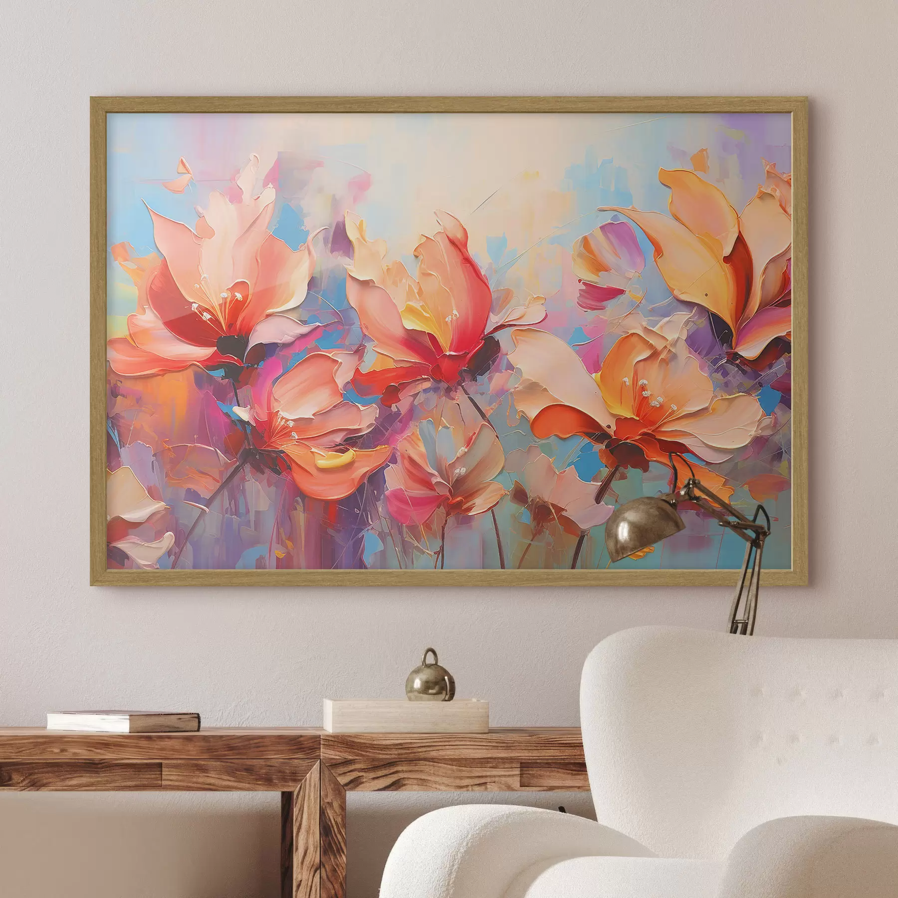 murales de pared Carta en acuarela f37535