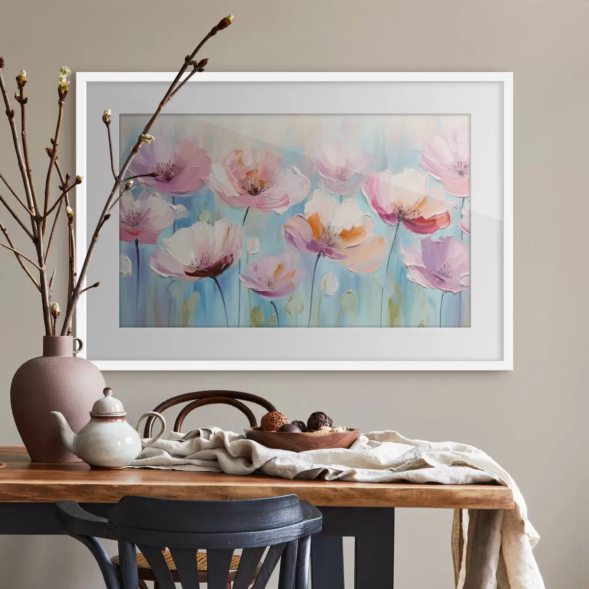 Poster Alegría rosa f37536
