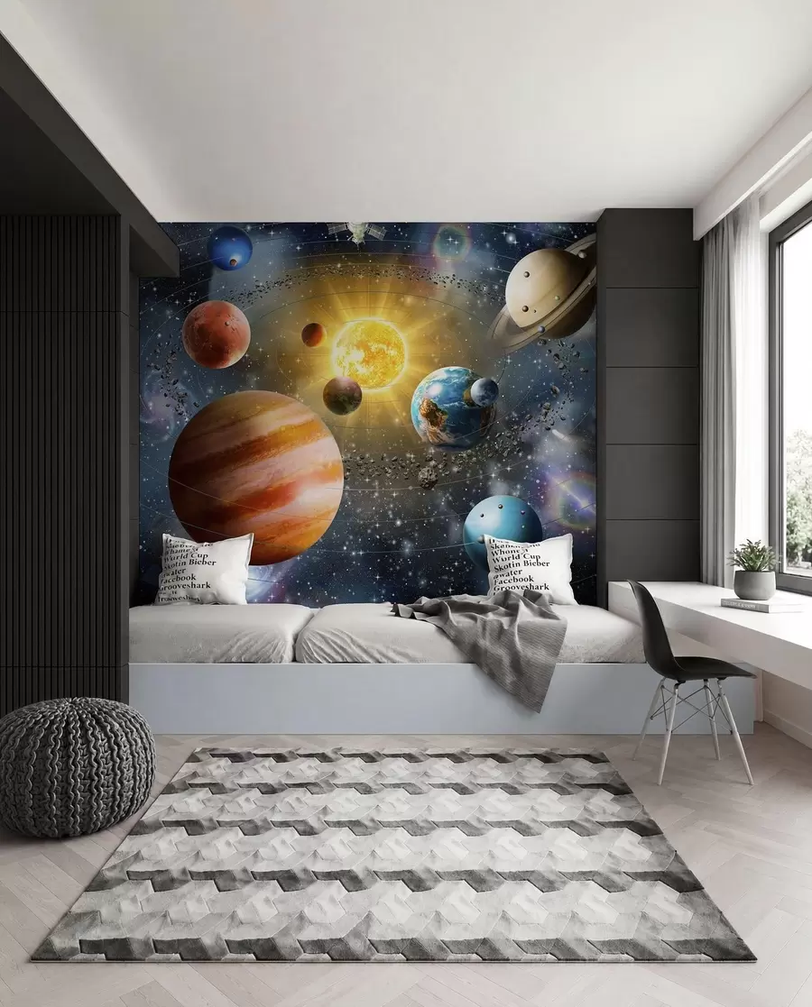 murales de pared Viaje entre planetas I u97222d1